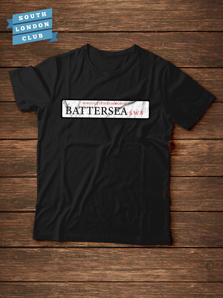 Get your hands on this fab #Battersea road sign #SW8 T-shirt
shop.southlondonclub.co.uk/collections/un…