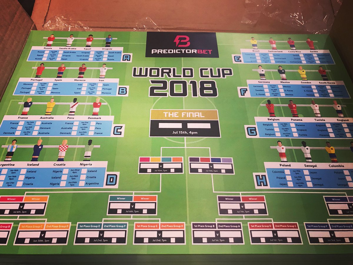 predictorbet's tweet photo. The wall posters have arrived๐ Create an account online or on our app to get your hands on a World Cup Games wall chart
#predictorbet #educatedbetting #predictorbet #worldcupwallchart #bet https://t.co/BxYypH4BFo