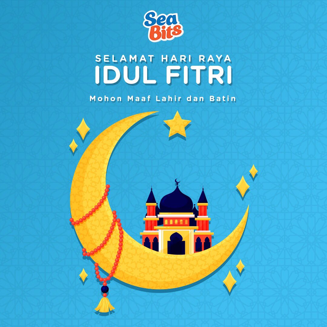 SeabitsSnack's tweet photo. Selamat Hari Raya Idul Fitri bagi semua yang menjalankan 🙏🏼 https://t.co/StxJwr4cvA