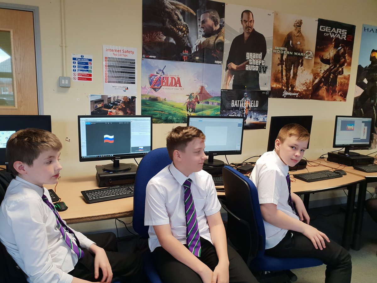 aford78's tweet image. #digitalxtra @WCSBusiness @WestCollScot Game jam in full swing lots of great games being designed in @unity3d #futuregamedevs #MIEExpert