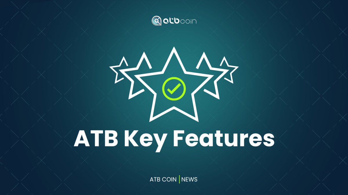 ATBCOINcom's tweet photo. ATB Coin is a cryptocurrency based on POS with the use of SegWit and Lightning Network protocols.

The ecosystem of the coin is also powered by 3 key features:
https://t.co/gHuKjebyXs
#ATBCoin #ATBCoinNews https://t.co/GweYrCU6ob