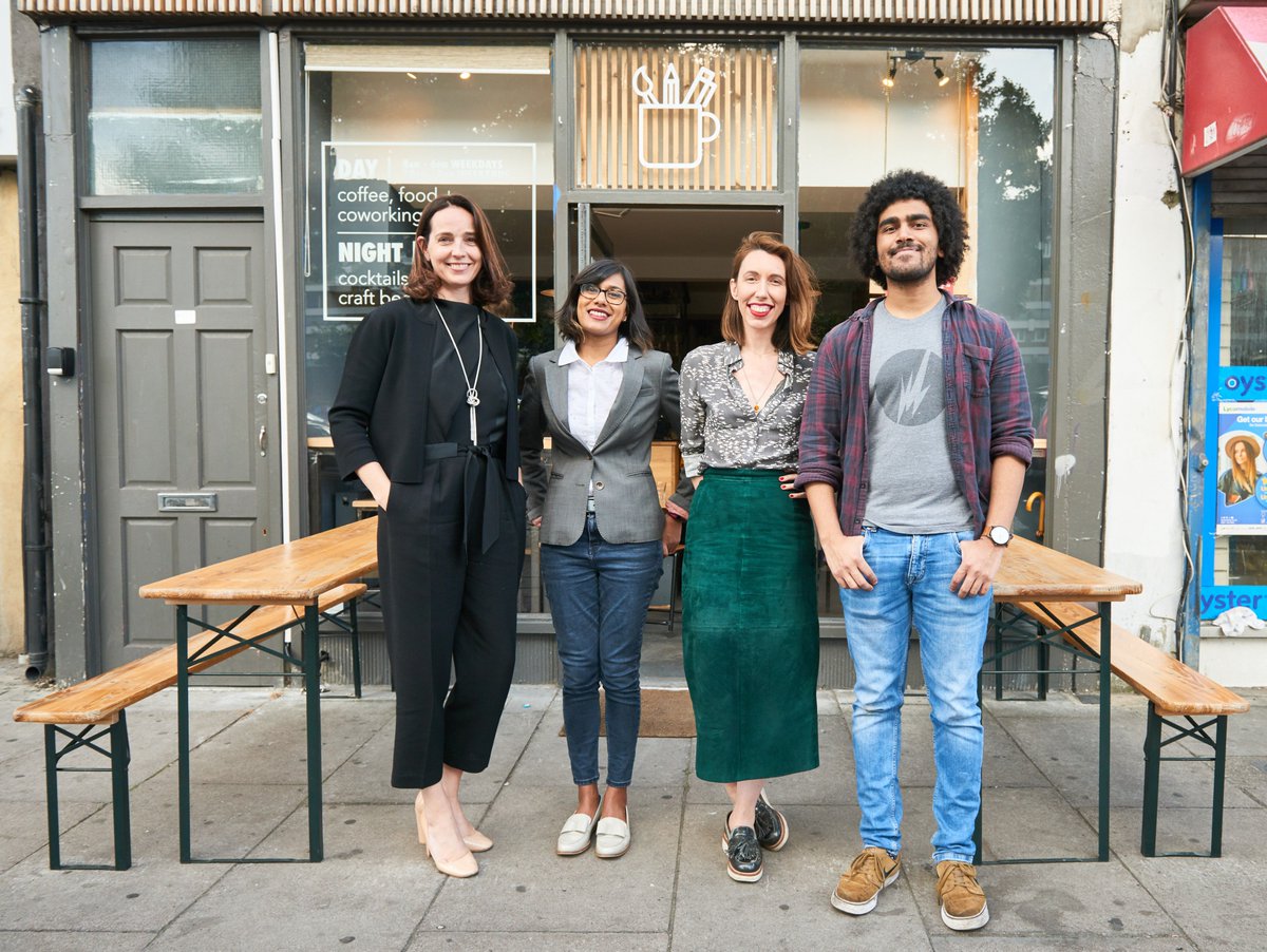 SquareUK's tweet photo. Thanks to everyone who joined us for our @LDNTechWeek event — and a special thanks to @workersdalston for hosting us. If you're in that neck of the woods, make sure to stop by for a ☕️ or 🍸. #LTW https://t.co/47ABAxWgWe