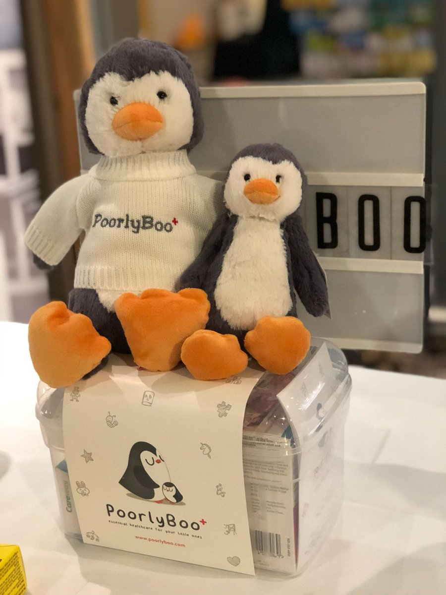 We love our new mascot Poppy and her boo!

They are from <a href="/Thatsminecouk/">That's mine</a> ​ - as well as the amazing embroidered jumper 🐧❤