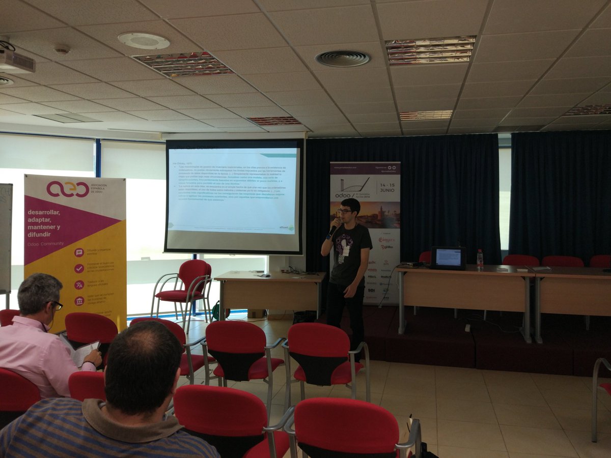 treytux's tweet photo. Inventando con "Demand Driven MRP: Adaptarse al entorno" @lreficent_erp @aeodoo #odoo #JornadasOdoo https://t.co/cPWGAvOMFe