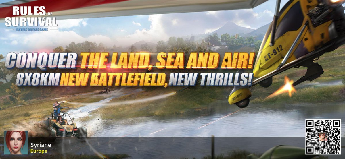Syriiane's tweet photo. #RulesofSurvival https://t.co/ZxkBXuktMH