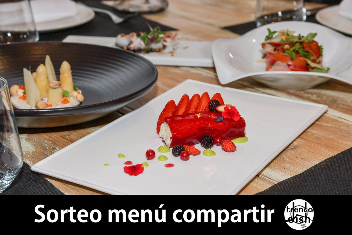trencadish's tweet photo. 🔵🔵🔵S ORTEO FACEBOOK🔵🔵🔵
1⃣ Me gusta a la publicación y a la página 2⃣Comenta etiquetando a un amigo/a 3⃣ Comparte
📣Sorteo de un espectacular menú compartir para 2 personas en #trencadish. Atentos, el domingo 1 de julio el sorteo. https://t.co/JJzXdUxLHZ