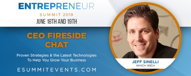 entresummit's tweet photo. Wouldn’t you love to learn from a CEO who has built a 9-figure business? How about 3, including Which Wich’s Jeff Sinelli. Learn his secrets to success at one of our CEO Fireside Chats at #entreSumDFW. Grab your tickets at https://t.co/UPqe21ttfg - use code FIFTY for $50 off. https://t.co/mKwsXkiWKm
