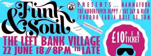 The Speakeasy Bar (@hfdspeakeasy) on Twitter photo FUNK & SOUL NIGHT
FRIDAY 22ND JUNE
£10pp TICKETS ARE AVAILABLE HERE...
herefordleftbank.com/event/funk-sou… FUNK & SOUL NIGHT
FRIDAY 22ND JUNE
£10pp TICKETS ARE AVAILABLE HERE...
herefordleftbank.com/event/funk-sou…