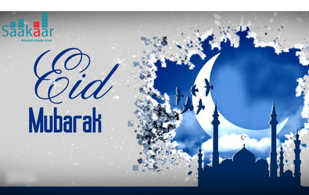SaakaarConst's tweet photo. On the auspicious day of #Eid, we send regards and wishes to all.
#eid #festival #greetings #SaakaarConstructions https://t.co/K7dViytv4P