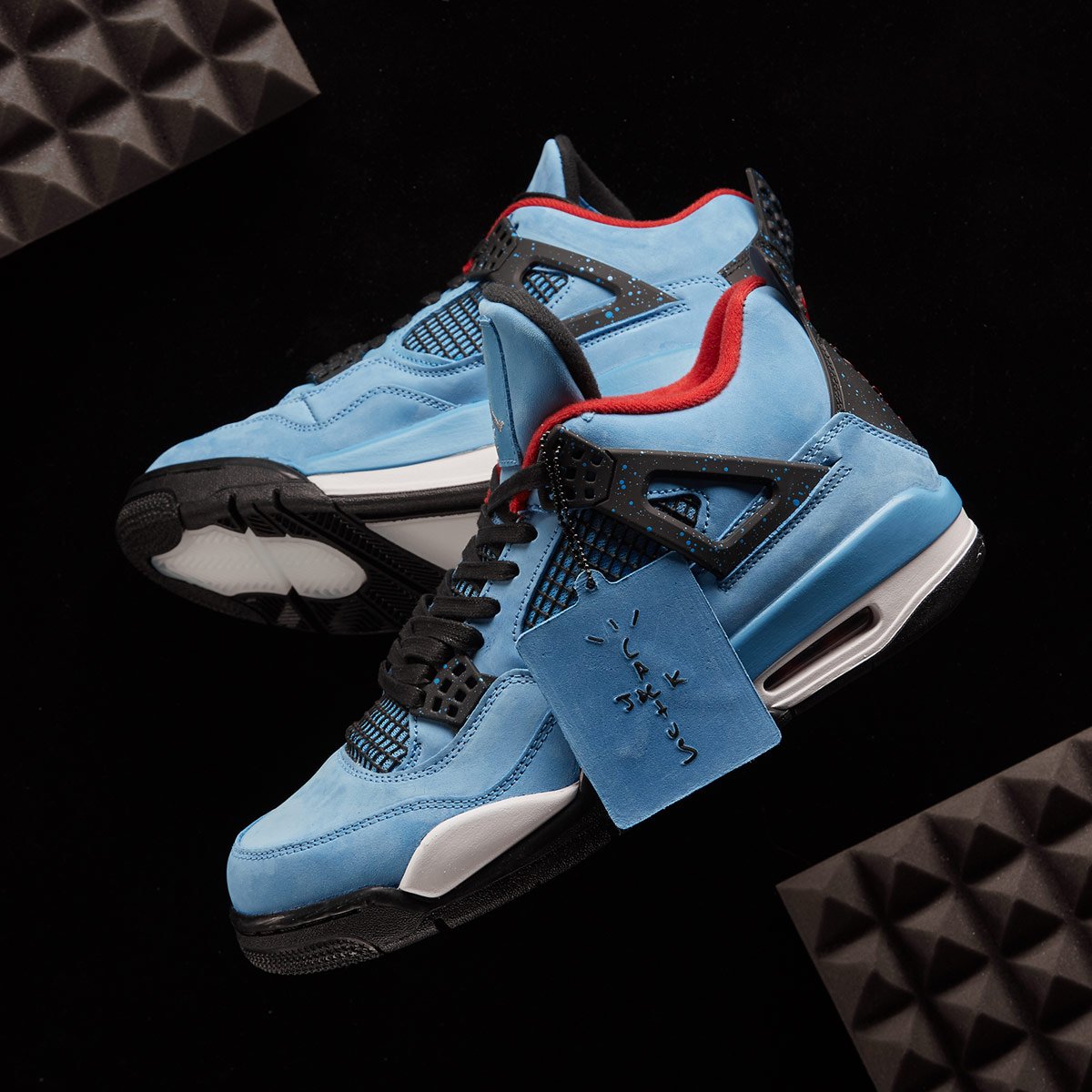 endclothing's tweet photo. Registration is now open at https://t.co/xZ1rW7WoY8   for the Travis Scott x @Jumpman23 Air Jordan 4 'Cactus Jack' (£169). Draw closes June 22nd at 00.01 BST. https://t.co/0WiBV60vrO