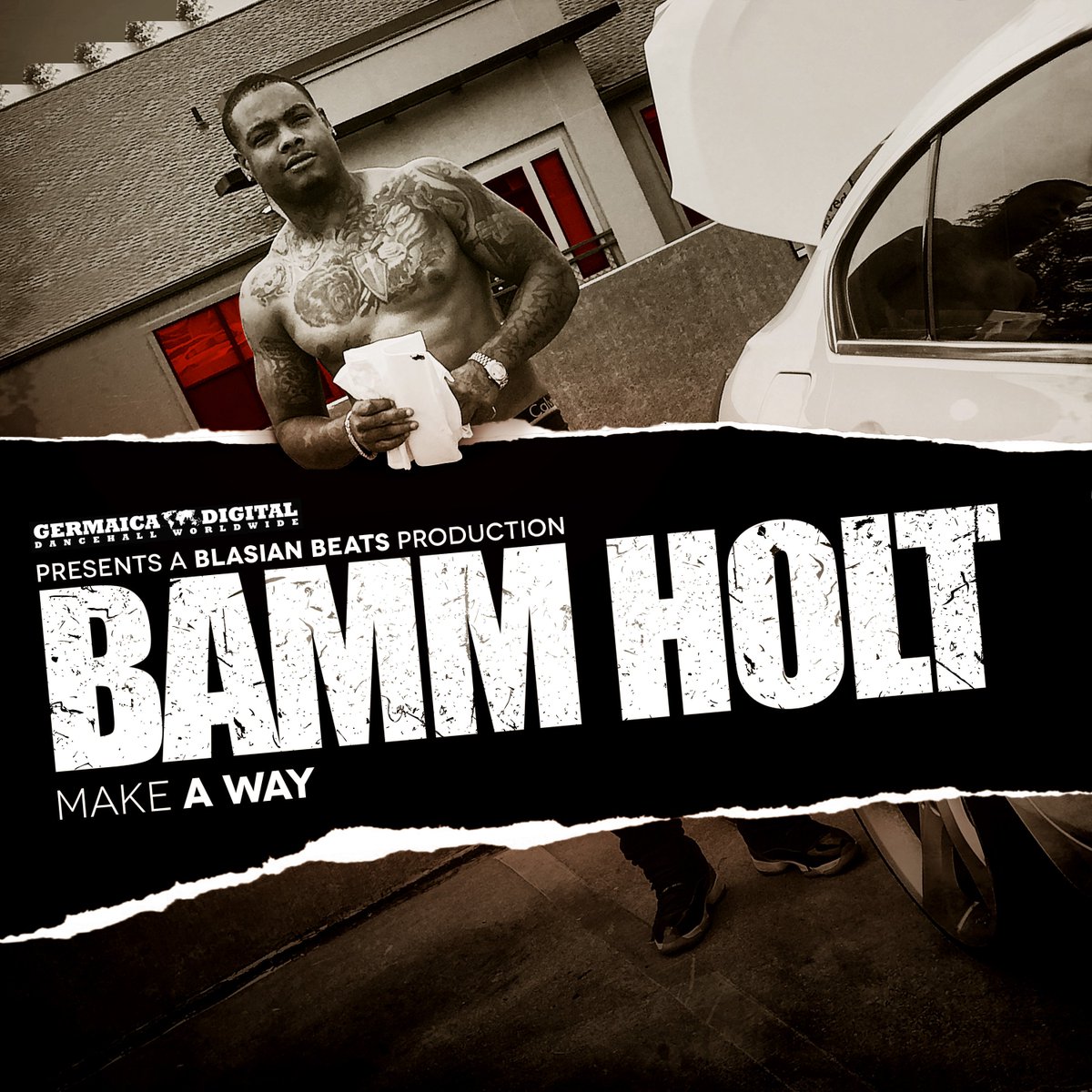 GermaicaDigital's tweet photo. #NewMusic alert! #BammHolt - Make A Way- Listen it here: https://t.co/WihYaVtzKY A #tropical-ish #beat paired with Bamm’s laid-back flow make the #groove that make you #rock the #dancefloor. A proper anthem for the #summer #dancehall #tropicalhouse #reggae #GermaicaDigital https://t.co/Z9Xr8wvbI7