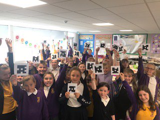 KingcasePS's tweet photo. BUMP UP DAY at Kingcase Primary. P6B have been enjoying using PLICKERS as a tool to showcase their thoughts and aspirations. #MrWilson #ICT #FUN #Makelearningexciting @SACTechDigital https://t.co/J5945AcSGH