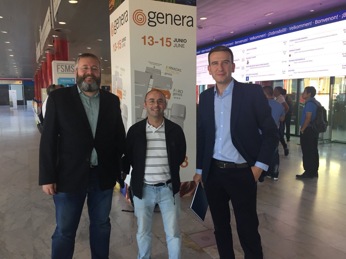 elinsa1968's tweet photo. Buena representación de Elinsa hoy en #GENERA2018 #eolica #fotovoltaica #biomasa #hidraulica #energia #renovables https://t.co/b6VgJET7Cu