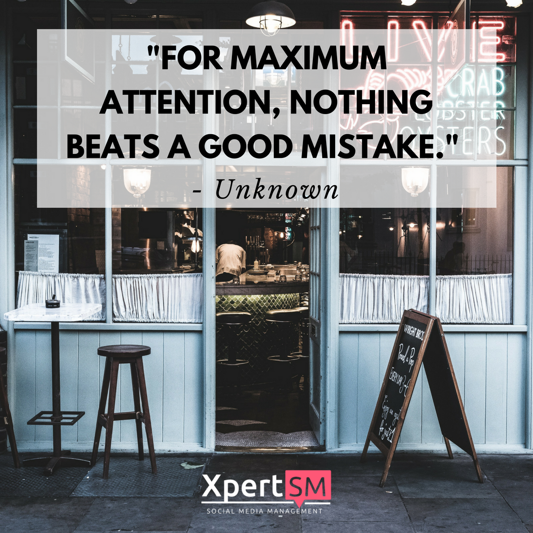BBiscottiCJ's tweet photo. For maximum attention, nothing beats a good mistake.” - Unknown#businessmotivation #entrepreneurstyle #smallbusinessuk https://t.co/0j2bHyWwO3