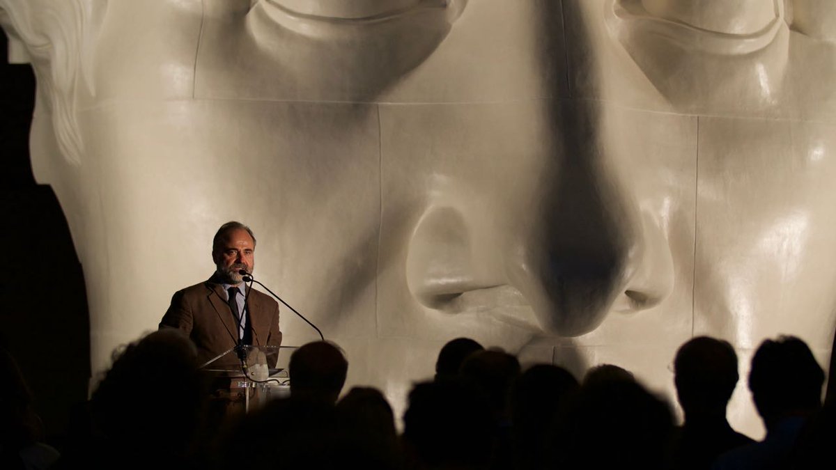 SensoImmersive's tweet photo. From the #PressConference of #MagisterCanova at Scuola della Misericordia in #Venice. 
https://t.co/rGisM2eqdu
#SensoImmersive #DrawLight #MagisterArt @cosebelledita #ImmersiveArt https://t.co/h0yhab5JDJ
