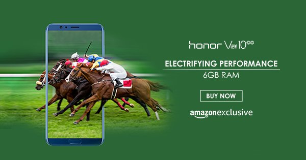 HiHonorIndia's tweet photo. Experience swift &amp; efficient operations with the powerful 6GB RAM on the #HonorView10. Own #YourFirstAIphone today at INR 29,999 on @amazonIN! https://t.co/7g2xU0W1sn https://t.co/tJX7GIbKt1