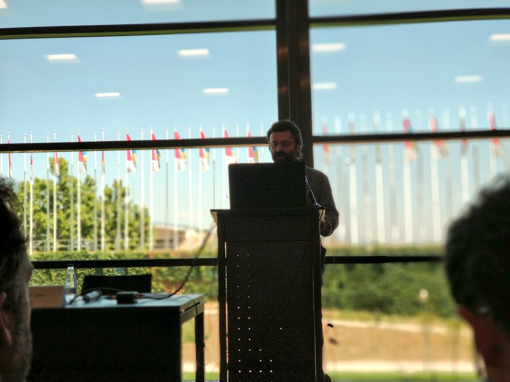 nabladot's tweet photo. Nos despedimos de #Genera2018 y Madrid hablando del mar

#EnergiasRenovables marinas

Organizado por @APPA_Renovables https://t.co/vMyFel1Kn5