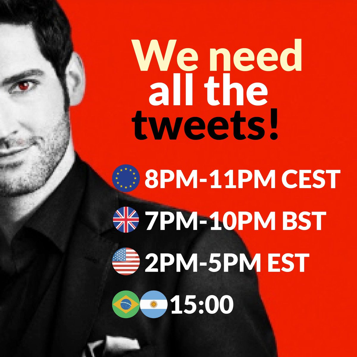 MissHellfire666's tweet photo. Don't forget our Twitter party today. I am not exactly sure which # we should use but the most important is #SaveLucifer to hit 10M soon. So please join. It's a suitable time for many countries #PickUpLucifer 

@lucifansgroup1 @LuciferPolls @tomellis17 @Ildymojo @RachaelEHarris https://t.co/xLckHD7d78