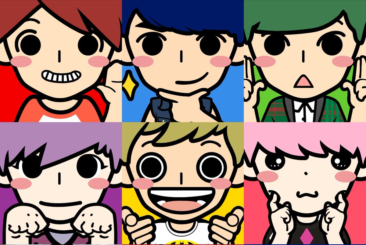 haiyangshui8's tweet photo. 中国アプリで作った六つ子たちヽ(^。^)ノ
#myotee #faceq https://t.co/7SGNhSC63B
