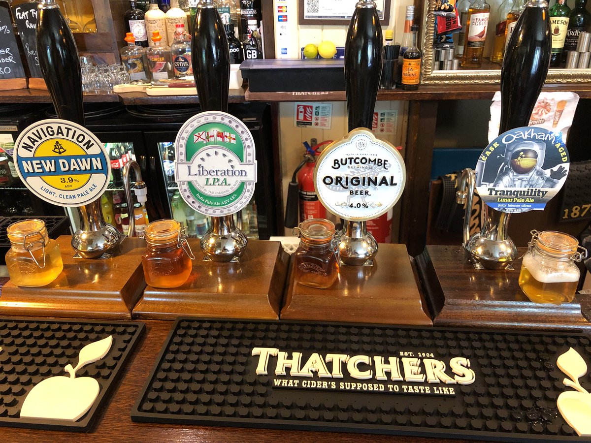 Ready for the weekend?  We are as we have some new ales fresh on today. <a href="/ButcombeBrewery/">Butcombe Brewing Co.</a> original <a href="/OakhamAles/">Oakham Ales</a> Tranquility <a href="/LibBrewery/">Liberation Brewery</a> IPA and <a href="/NavigationAles/">Navigation Brewery</a> New Dawn