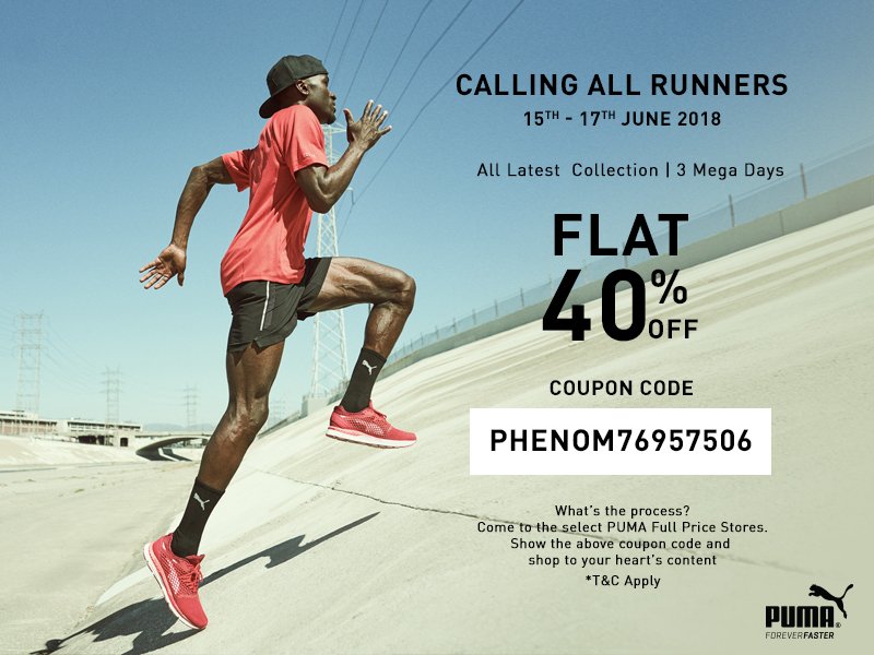 puma promo code june 2018