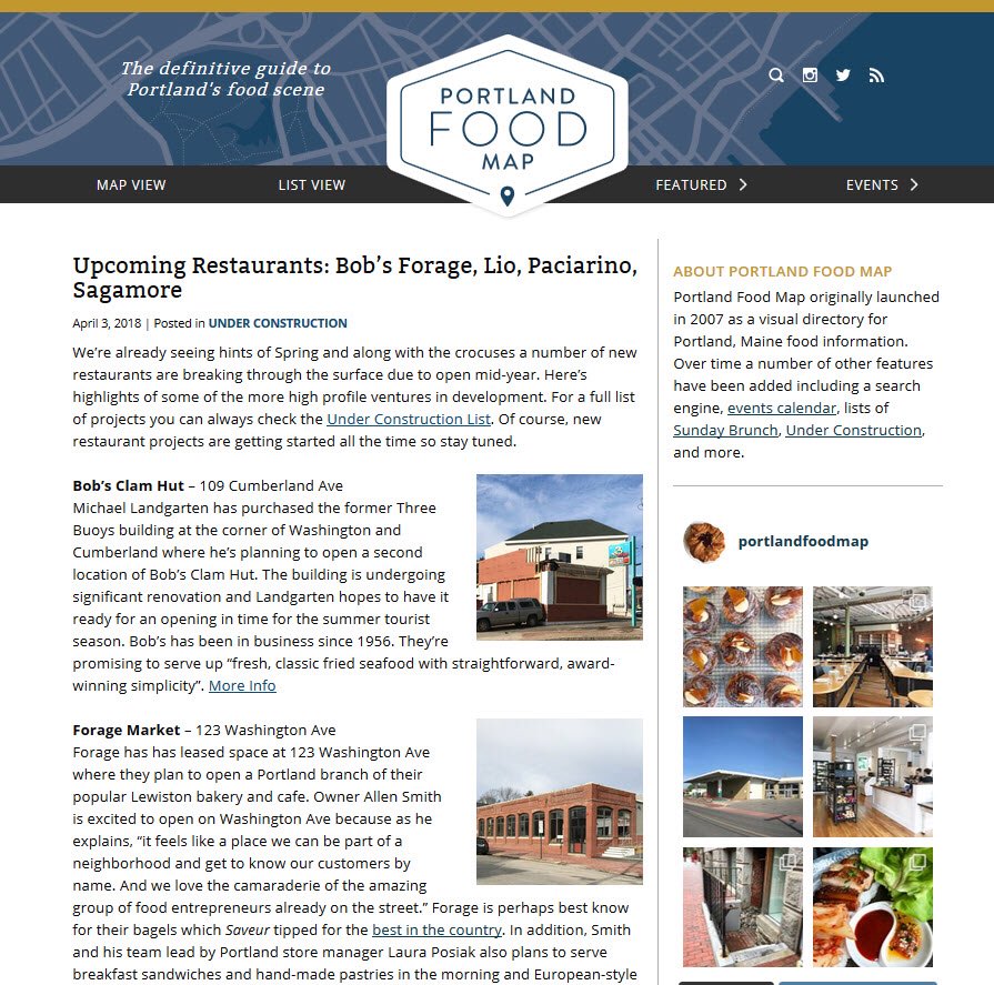 PortlandFoodMap's tweet image. I am very happy announce the launch of Portland Food Map 2.0 a redesigned version of the PFM website — the first overhaul in its nearly 11 years in operation. Many thanks to our sponsor, @Evergreen_CU, for their support in making this possible. Visit: portlandfoodmap.com