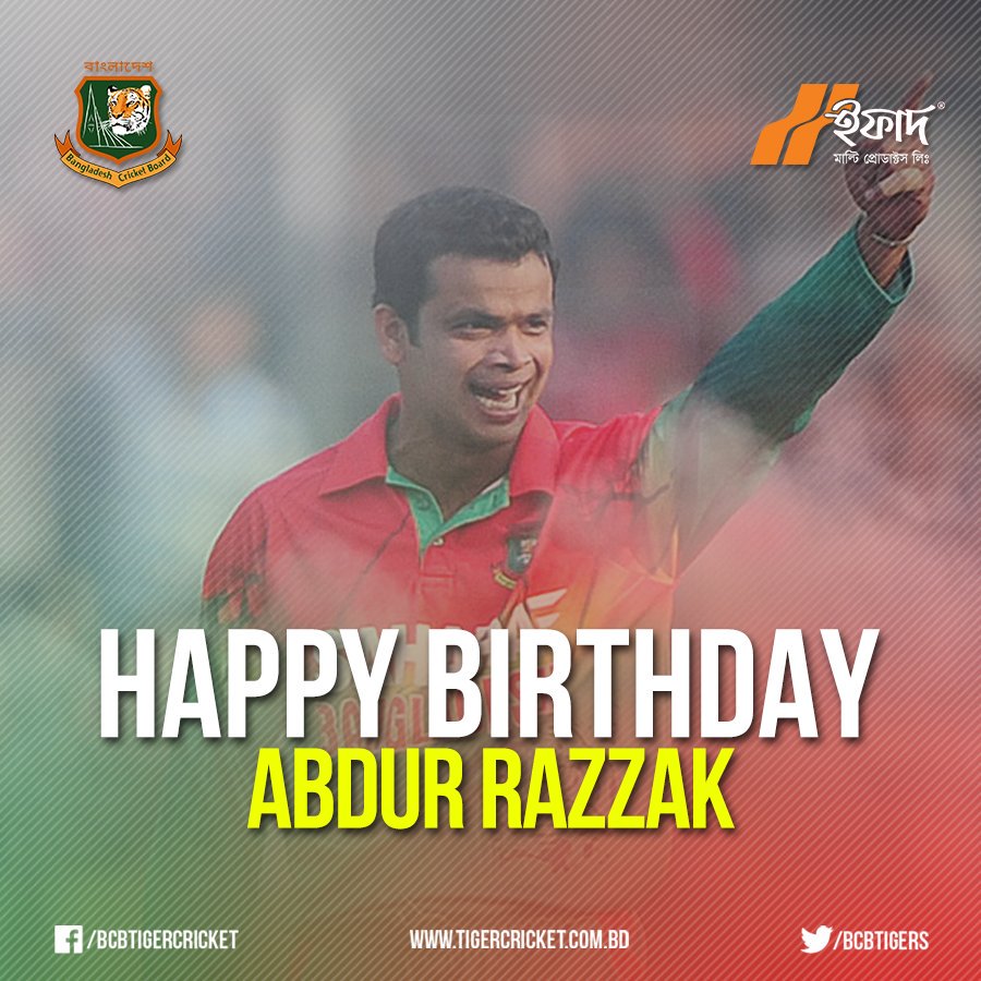 We wish a very Happy Birthday to our very own Abdur Razzak. Many Many happy returns of the day! 