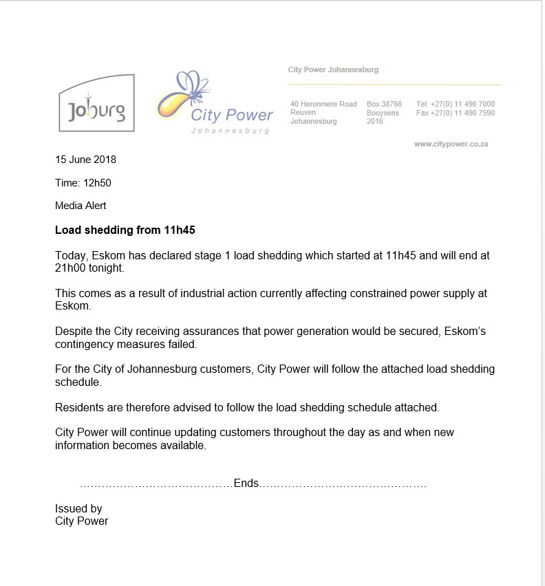 @CityPowerJhb tweet media