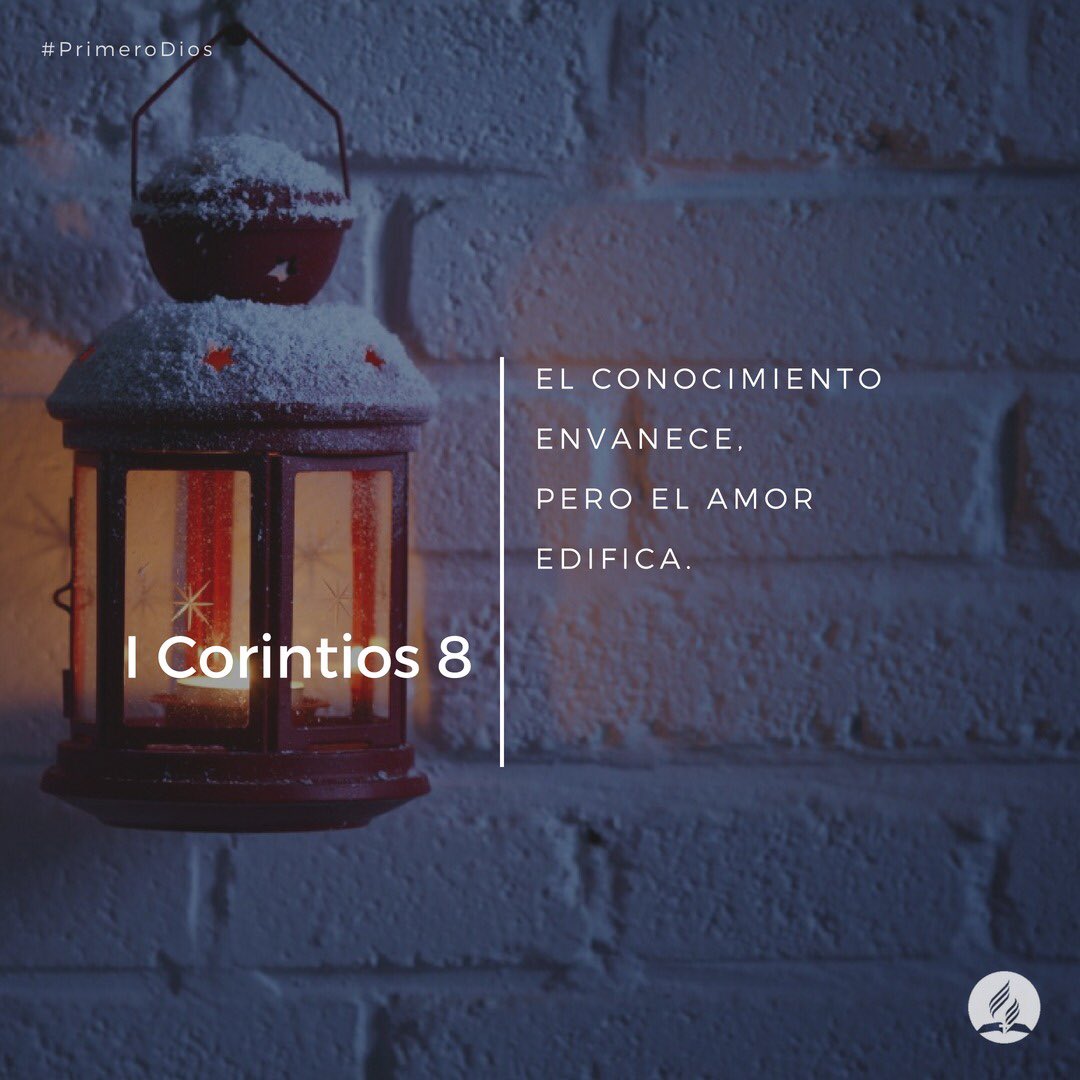 adventistasmpcs's tweet photo. 🙂👍 #1Cor8 👍🙂”...No puede haber otro conocimiento más elevado de Aquel que cuando se le conoce bien, proporciona vida y paz. No puede haber otro afecto más puro y más profundo que el amor de nuestro Salvador... (EGW-NEV)🙂🙏🙏🙏#RPSP #PrimeroDios https://t.co/0gCEd0ZmWn