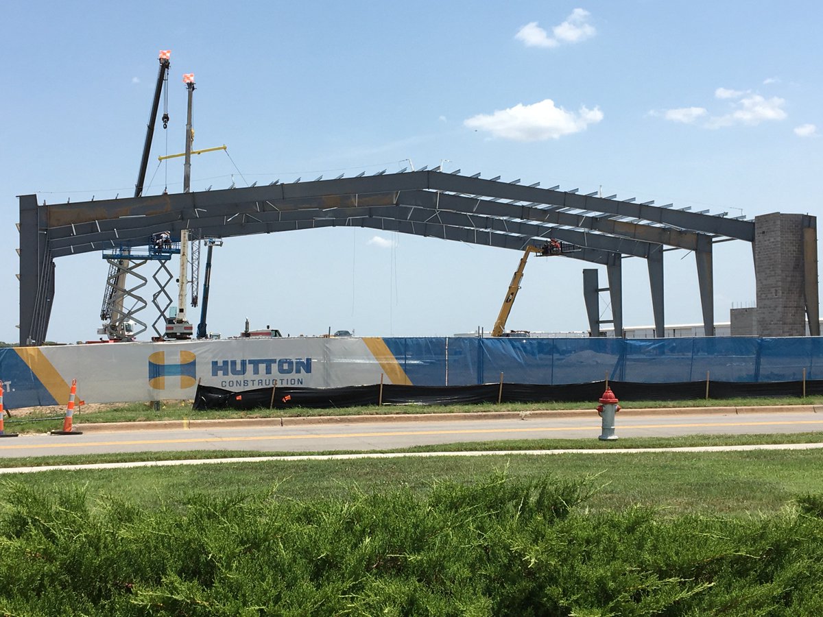 Meanwhile back in Wichita, the <a href="/HuttonBuilds/">Hutton</a> team is moving along with the B-29 Doc Hangar and Education Center at <a href="/FlyICT/">Wichita Airport ICT</a>  -- and we still need YOUR HELP ---->>>  b-29doc.com/bricks/ #B29Doc #Home4Doc