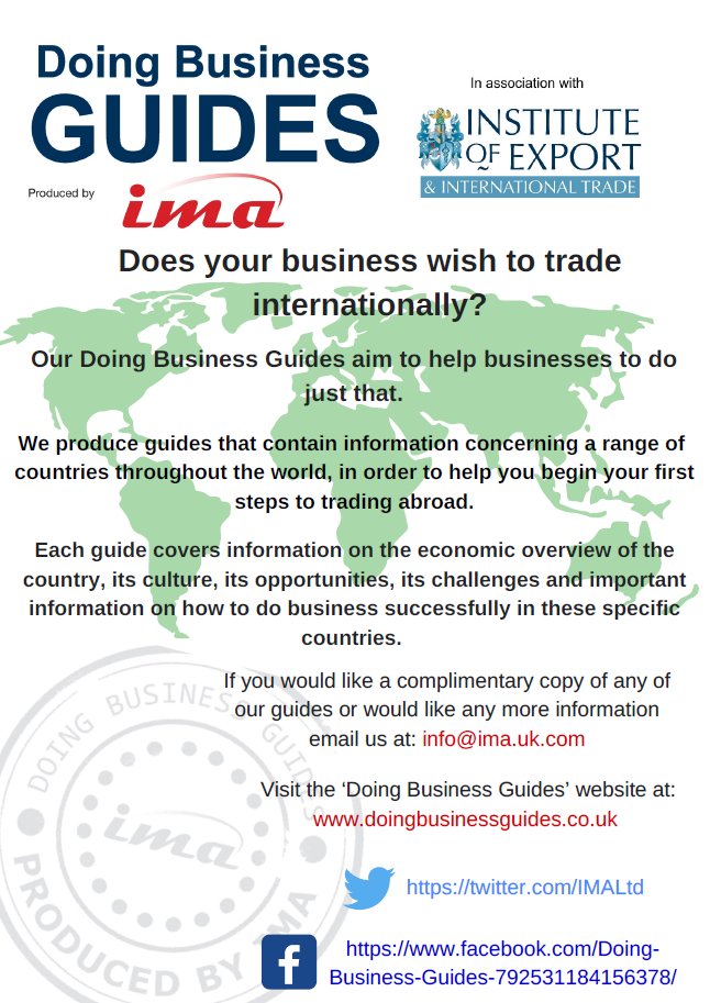 Doing Business Guides (@IMALtd) / Posts / X