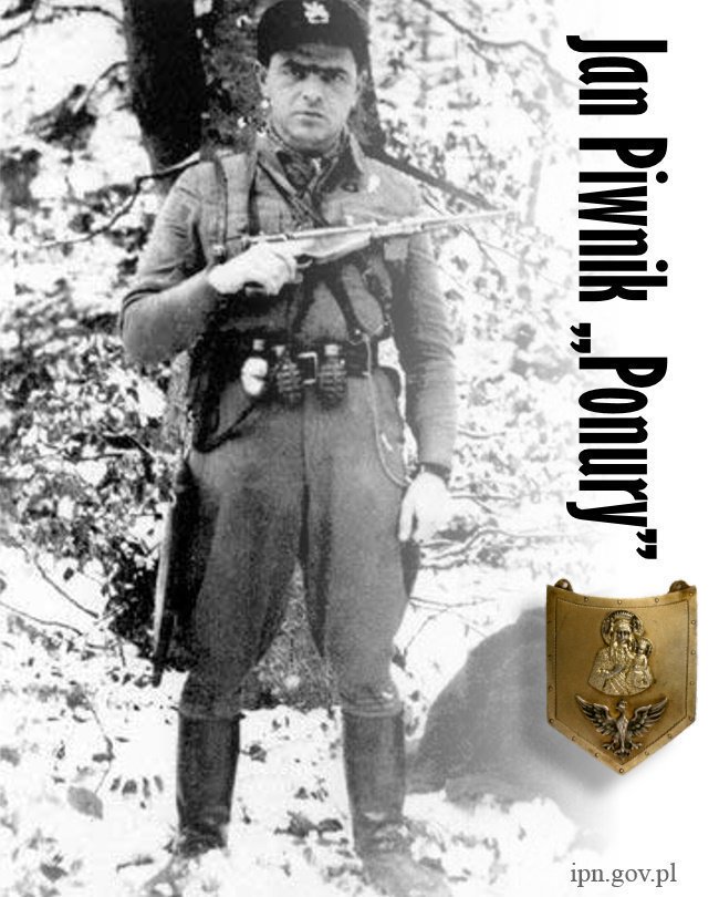 ipngovpl's tweet photo. 16 VI 1944 w walce z Niemcami pod Jewłaszami poległ mjr #JanPiwnik #Ponury, w #IIRP funkcjonariusz Policji Państwowej, podczas #IIWŚ #cichociemny, d-ca zgrupowań partyzanckich #AK w Górach Świętokrzyskich. Za życia postrach Niemców, po śmierci wymazany z historii przez komunistów https://t.co/oPum7XN2i7