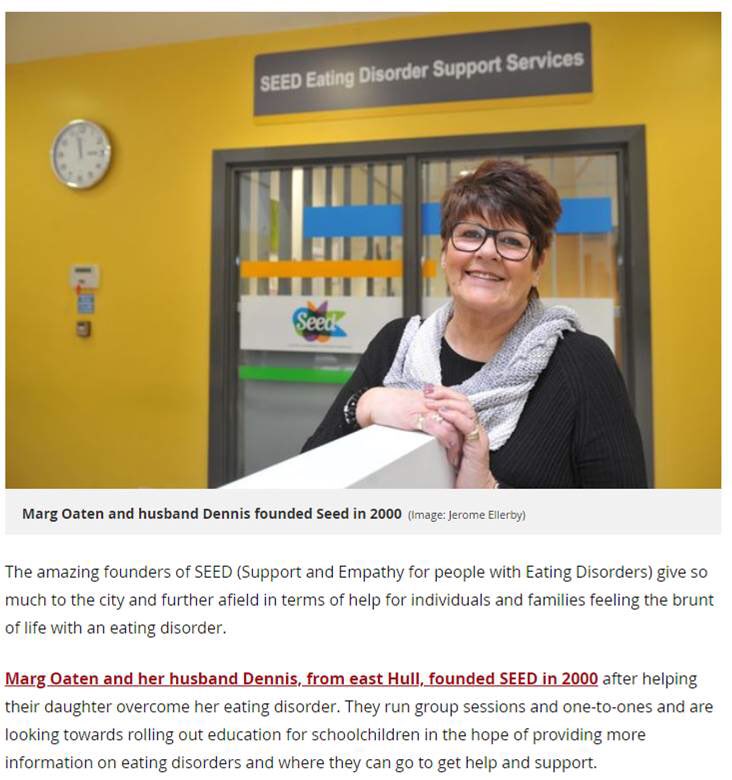 SEED - Eating Disorder Support Services tweet media