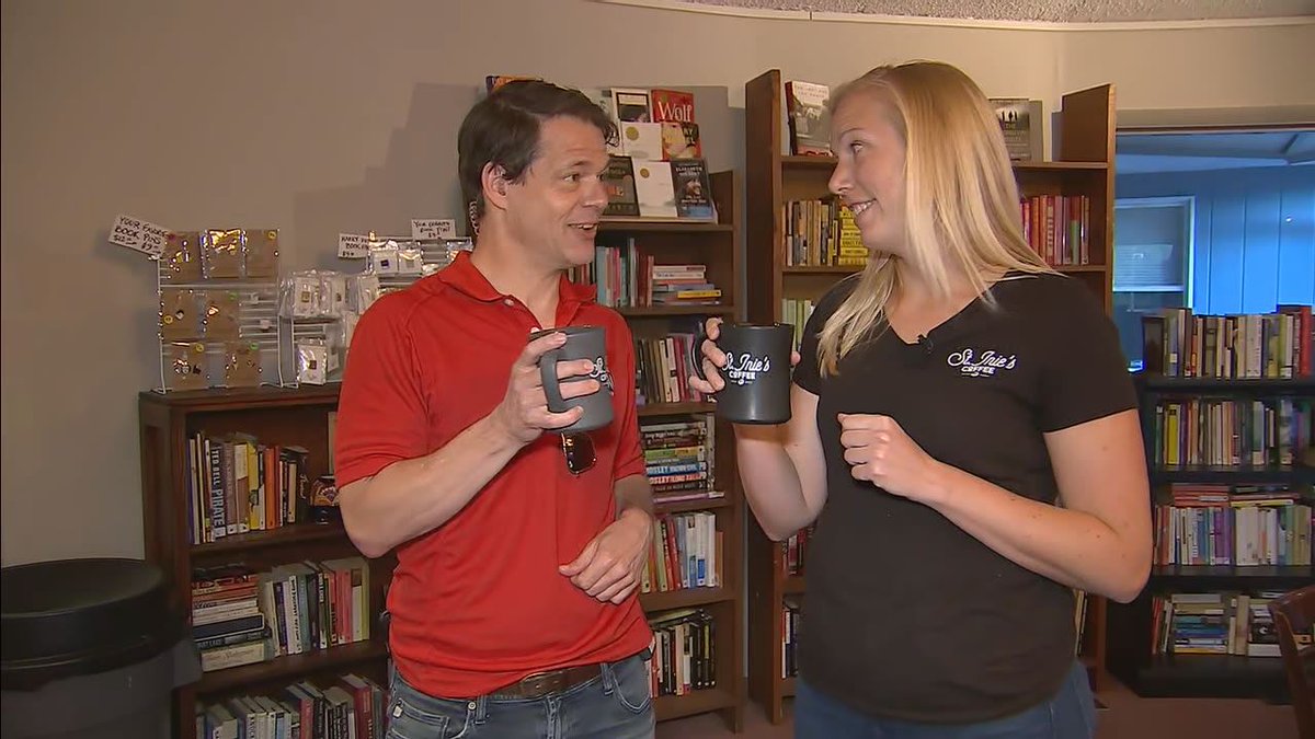 fox5dc's tweet photo. Waking up with St. Inie's Coffee during our FOX 5 ZIP TRIP celebrating LEXINGTON PARK!  #FOX5ZipTrip https://t.co/0BvKILkVco #StIniesCoffee https://t.co/oMO8t110Bf