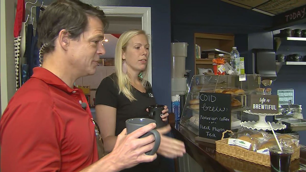 fox5dc's tweet photo. Waking up with St. Inie's Coffee during our FOX 5 ZIP TRIP celebrating LEXINGTON PARK!  #FOX5ZipTrip https://t.co/0BvKILkVco #StIniesCoffee https://t.co/oMO8t110Bf