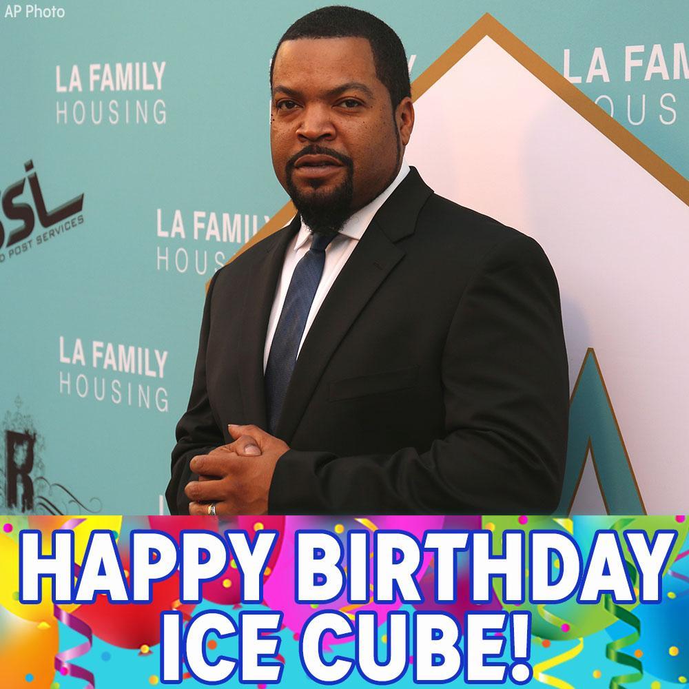Happy birthday to legendary rapper Ice Cube! We hope \"It Was A Good Day.\" 