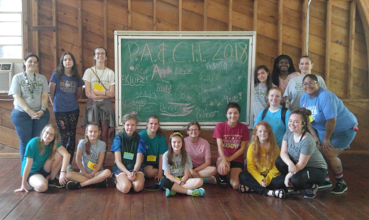GSCFP's tweet photo. Skill building.
Girl mentor training.
Crafts.
Songs.
Games.
Just some of the things the Girl Scouts learned at the Cadette Program Aide Workshop and the Counselor in Training Workshop that was held at Camp For All Seasons on June 2-3
#GSCFP https://t.co/kt0BrQov5Z