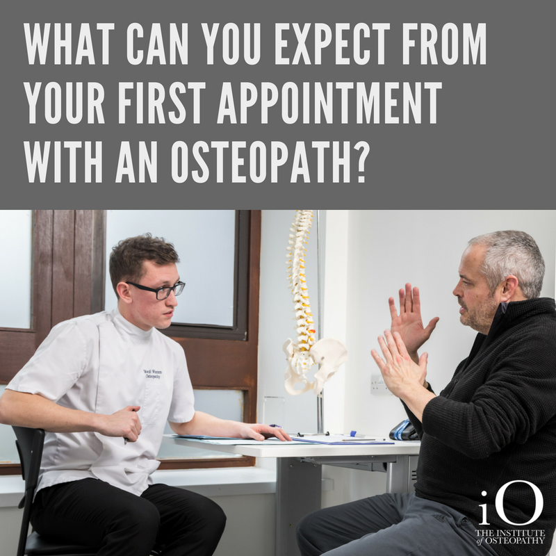 InstOsteopathy's tweet photo. What can you expect from your first appointment with an osteopath? Find out here:  https://t.co/MkUS5nFxEq  #OsteopathyForHealth https://t.co/VBiDxU9TCI