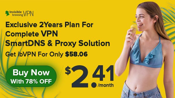 ibvpn's tweet photo. Our Holiday Exceptional Deal kicked in.
Exclusive 2 years plan featuring the complete VPN, SmartDNS and Proxy solution for only $58.06.
Get the deal with 78% OFF: https://t.co/MrizU3BGY2
#ibvpn #vpn #bestvpn #vpndeal #vpndiscount #vpnpromo #vpncoupon #smartdns #offer #discount https://t.co/z5KniUWswE