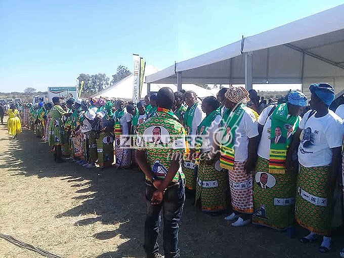 Retweeted The Herald Zimbabwe (@HeraldZimbabwe):

Part of the crowd at Mucheke stadium where President Mnangagwa will address  ZANU PF supporters, as the party rallies its supporters ahead of elections scheduled for 30 July 2018 #zw2018 #ZimElections2018