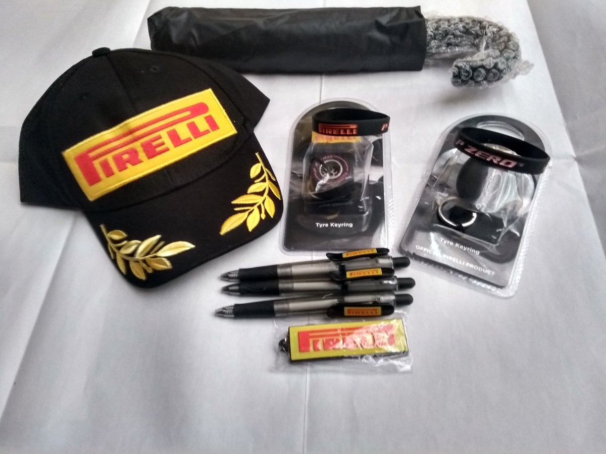 MikeMorris581's tweet photo. Thank you @pirellisport amazing prize for our marshals raffle. #OrangeArmy https://t.co/Wh3RoljpSm