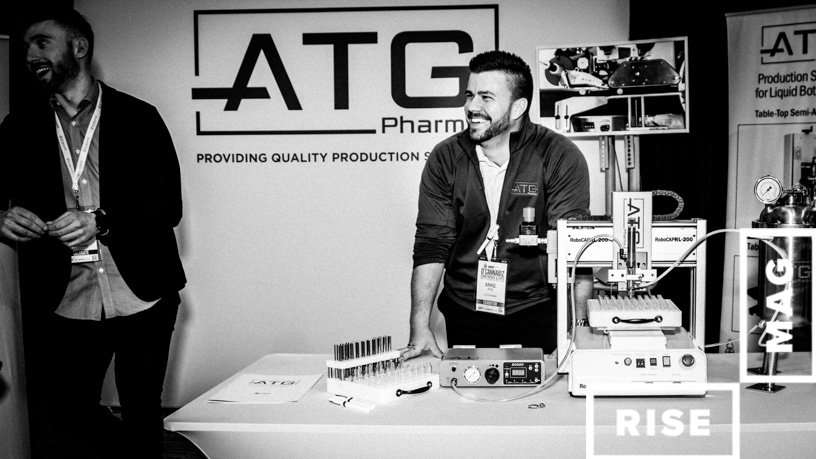 RiseMagSays's tweet image. Can't Stop, Won't Stop: At last weekend's #OCannabiz, #ATGPharma's Mike Pye marveled at the #cannabis market's massive growth. "It's cool to see all the businesses one industry can provide," he told us. "It creates more jobs and is making a better society." #OCannabiz2018