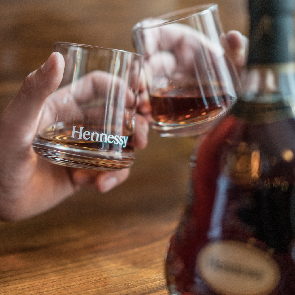 Hennessy's tweet photo. Raising a special toast to fathers, father figures, and everyone in between. Celebrate #FathersDay with Hennessy X.O. https://t.co/XoZrWupHIP