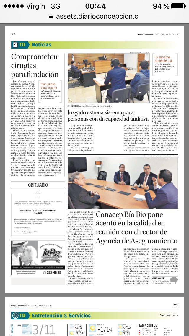 <a href="/conacepbiobio/">Conacep Biobío</a> Conacep Biobío pone acento en la calidad en reunión con director de Agencia de Aseguramiento conacepregionbiobio.cl/2018/06/07/con…