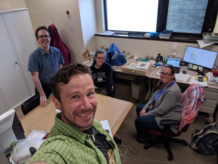 Spent the morning with Drs Vickruck &amp; Galpern at UofC, getting updates on the biodiversity survey and Ecological Services project funded by Canola Growers. We now have the largest collection of beneficial insects on the Prairie, and a wildly powerful dataset!