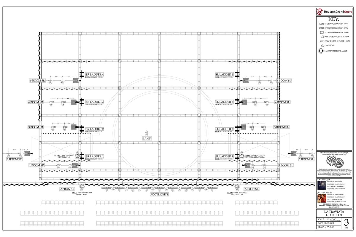 livedesignmag's tweet image. Lighting designer Marcus Doshi provided Houston Grand Opera's first ever repertory #lightplot ow.ly/92PI30kni29