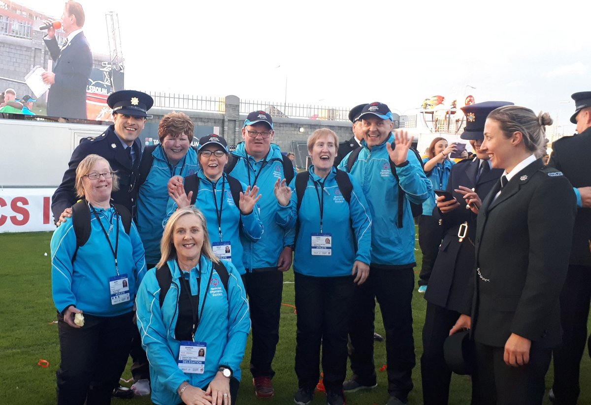 EVEEstuary's tweet photo. Fun &amp; frolics at the games @SOEastern @SOIreland @tallaghtstadium @NatSportsCampus @indoorarenairl #IrelandGames2018 #PlayYourPart #TeamEastern #Athletics https://t.co/CRmBnrc09o