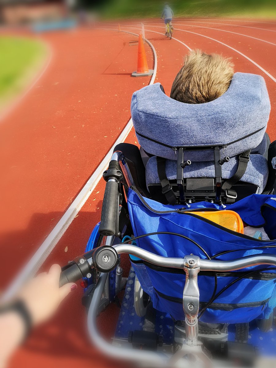 Been to the #track at @broadbridgelc this afternoon for the @HorshamDSD @HorshamDC  @VisitHorsham @HelloHorsham #WheelsForAll Friday Bike Club #access and #inclusion for everyone including an on site @CP_Consortium #ChangingPlaces fresh air, deep breaths, cardio