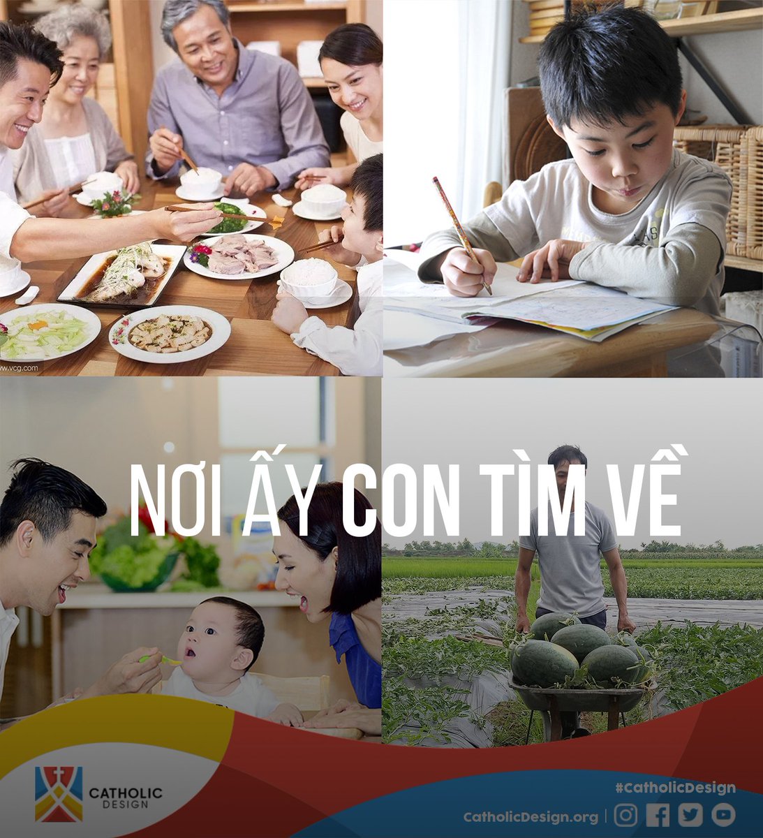 DesignCatholic's tweet photo. "Those who honor their father atone for sins; they store up riches who respect their mother." (Sir 3,4)
As a child, what have you done to make your parents feel happy and secure?
#NoiAyConTimVe
#mvgd2019
#catholicdesign
#GĐ_VetThuongChuaLanh
#ParentsandChildren https://t.co/WRS3M8uPbW