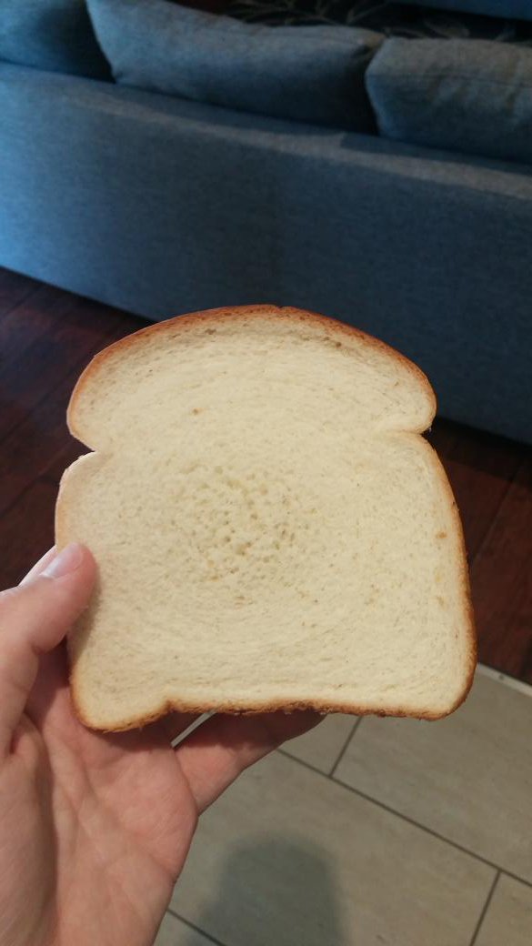 Wesandtherest's tweet photo. White bread is so soulless #notmybread https://t.co/LkDXoYOv5f
